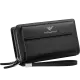 Δερμάτινο Ανδρικό πορτοφόλι William Polo 312 black
