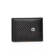 Microfiber Ανδρικό πορτοφόλι Laorentou 321024L μαύρο