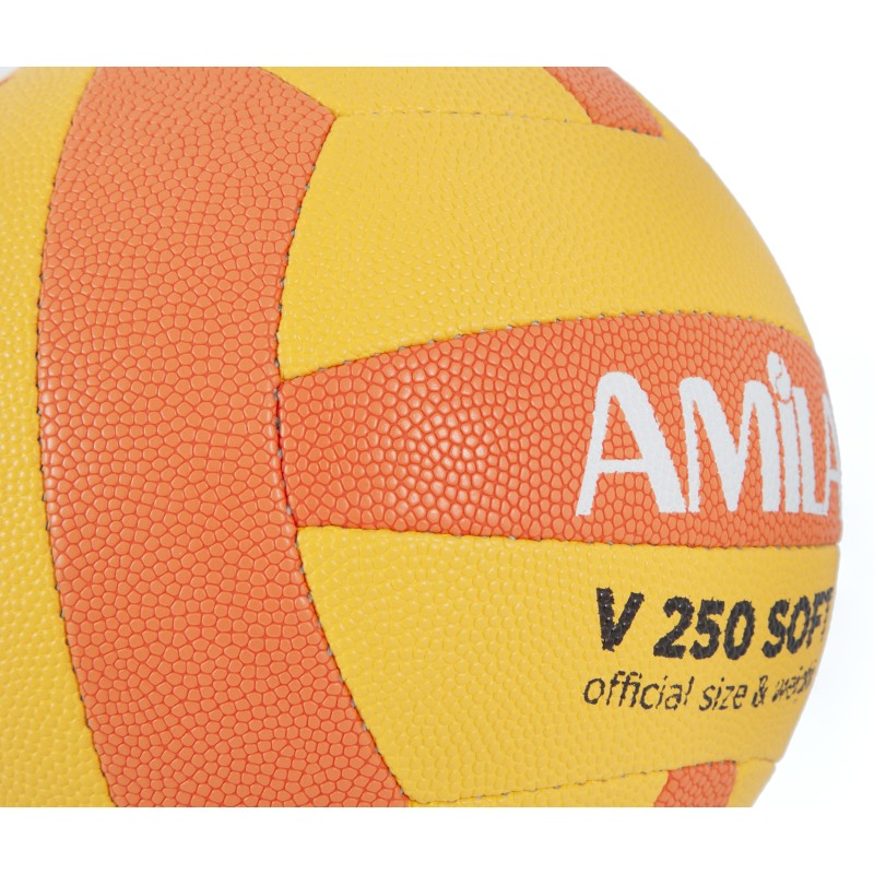 Μπάλα Volley 41606 AMILA GV-250 Yellow-Orange Νο. 5