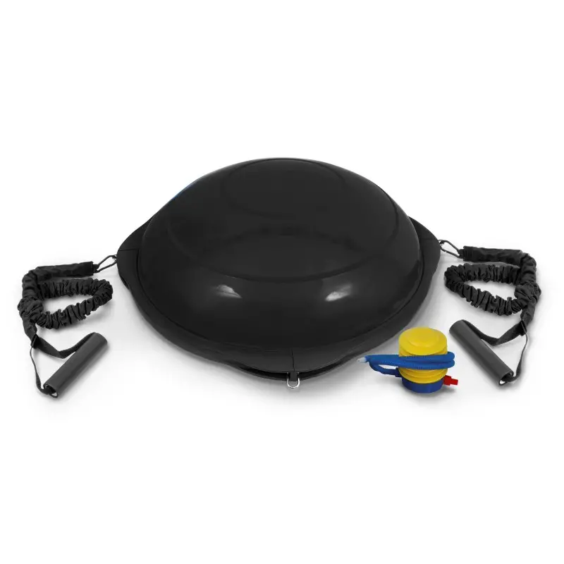 AMILA Balance Ball με Ξύλινη Βάση Mat Black 63cm 48193 AMILA Balance Ball με Ξύλινη Βάση Mat Black 63cm 48193