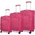 Βαλίτσες trolley (σετ 3 τεμαχίων)  Spectra Cardinal 5000 ροζ