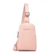 Γυναικεία Τσάντα Χιαστί Crossbody Pierre Loues 514-93 ρόζ