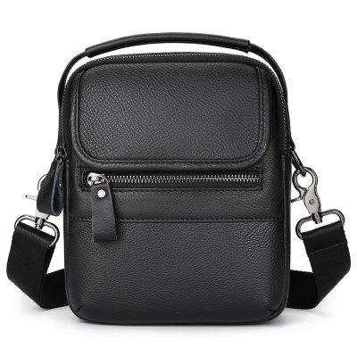 Δερμάτινο τσαντάκι ώμου Cardinal 6093 black Δερμάτινο τσαντάκι ώμου Cardinal 6093 black
