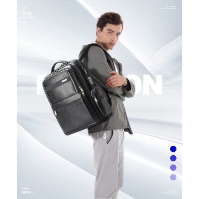 Δερμάτινο Σακίδιο πλάτης Αντικλεπτικό 30L Laptop 17,3” Bopai 61-121961 μαύρο Δερμάτινο Σακίδιο πλάτης Αντικλεπτικό 30L Laptop 17,3” Bopai 61-121961 μαύρο