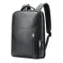 Δερμάτινο Σακίδιο πλάτης Αντικλεπτικό 24L Laptop 15,6” Bopai 61-122071 μαύρο