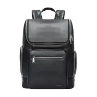 Δερμάτινο Σακίδιο πλάτης Αντικλεπτικό 25L Laptop 15,6” Bopai 61-122431 μαύρο