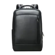 Δερμάτινο Σακίδιο πλάτης Αντικλεπτικό 24L Laptop 15,6” Bopai 61-16311 μαύρο