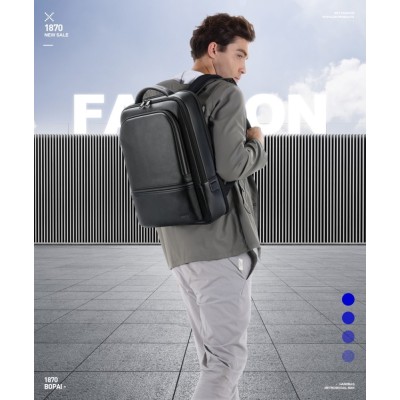 Δερμάτινο Σακίδιο πλάτης Αντικλεπτικό 24L Laptop 15,6” Bopai 61-70111 μαύρο Δερμάτινο Σακίδιο πλάτης Αντικλεπτικό 24L Laptop 15,6” Bopai 61-70111 μαύρο