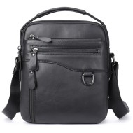 Δερμάτινο τσαντάκι ώμου Cardinal 7012 black