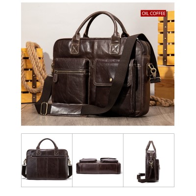 Δερμάτινος χαρτοφύλακας Cardinal 7212 red brown