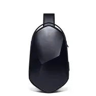 Τσαντάκι ώμου χιαστί crossbody Bange 7213 μαύρο