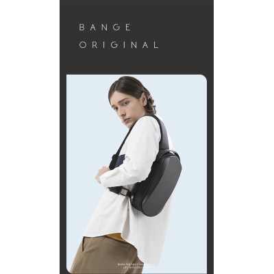 Τσαντάκι ώμου χιαστί crossbody Bange 7256 μαύρο Τσαντάκι ώμου χιαστί crossbody Bange 7256 μαύρο