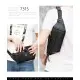 Τσαντάκι ώμου χιαστί crossbody Bange 7312 μαύρο