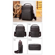 Δερμάτινο τσαντάκι ώμου Cardinal 7456 coffee