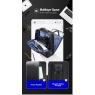 Σακίδιο πλάτης Αντικλεπτικό 24L Laptop 15,6” Bopai 751-006631B μαύρο