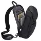 Τσαντάκι ώμου χιαστί crossbody Bange 7565 μαύρο