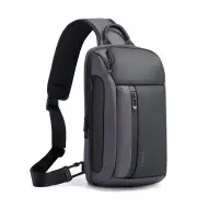 Τσαντάκι ώμου χιαστί crossbody Bange 7566 γκρί Τσαντάκι ώμου χιαστί crossbody Bange 7566 γκρί