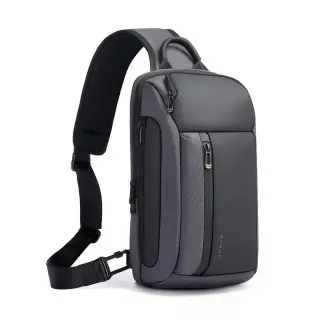 Τσαντάκι ώμου χιαστί crossbody Bange 7566 γκρί Τσαντάκι ώμου χιαστί crossbody Bange 7566 γκρί