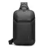 Τσαντάκι ώμου χιαστί crossbody Bange 7721 μαύρο
