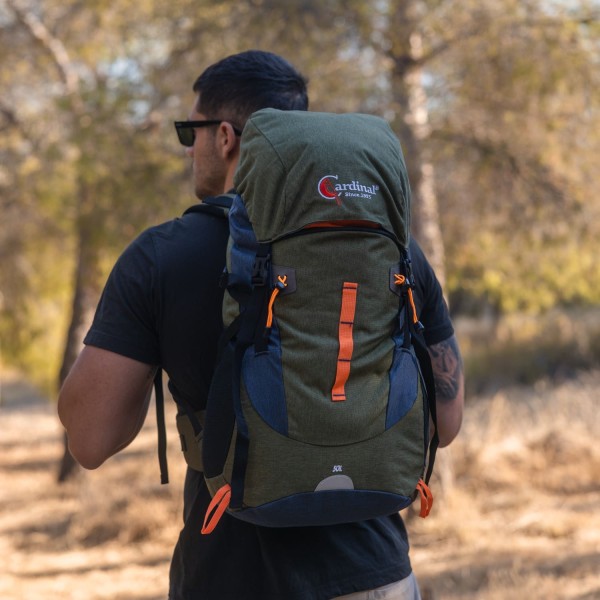 Σακίδιο πεζοπορίας, αδιάβροχο Daypack Cardinal 50L 790 χακί