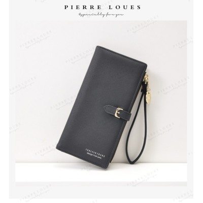 Γυναικείο πορτοφόλι Pierre Loues 821-4-1 μαύρο Γυναικείο πορτοφόλι Pierre Loues 821-4-1 μαύρο