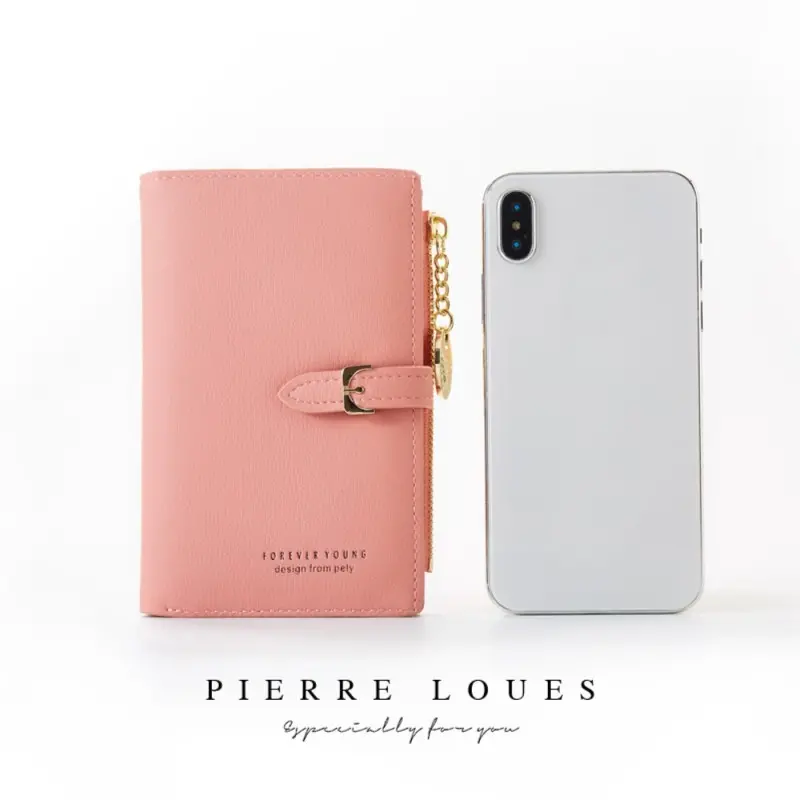 Γυναικείο πορτοφόλι Pierre Loues 821-4-2 κόκκινο