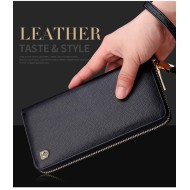 Δερμάτινο Ανδρικό πορτοφόλι Laorentou 821J003L μαύρο