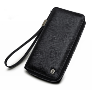 Δερμάτινο Ανδρικό πορτοφόλι Laorentou 821j010L μαύρο