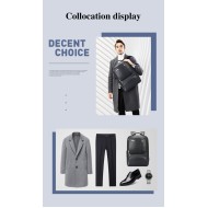 Δερμάτινο Σακίδιο πλάτης Αντικλεπτικό 34L Laptop 15,6” Bopai 851-024011 μαύρο