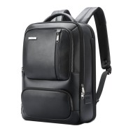 Δερμάτινο Σακίδιο πλάτης Αντικλεπτικό 34L Laptop 15,6” Bopai 851-024011 μαύρο