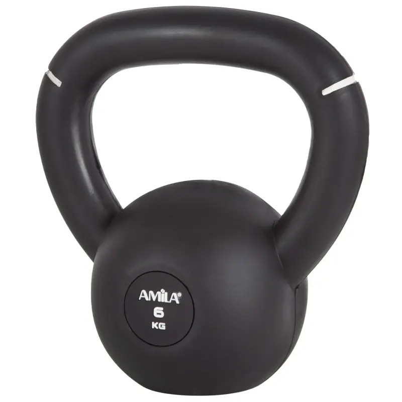 AMILA Kettlebell Original Rubber 6Kg 90474 AMILA Kettlebell Original Rubber 6Kg 90474