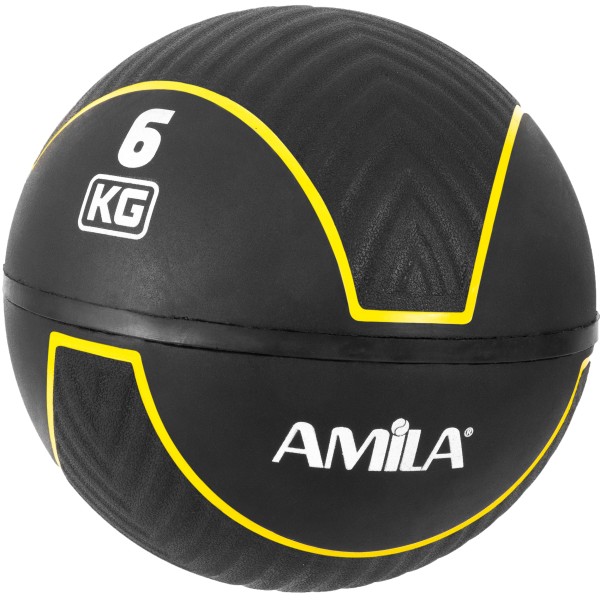 Μπάλα AMILA Medicine Ball HQ Rubber 6Kg 96052