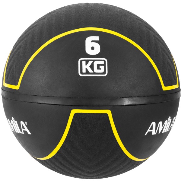 Μπάλα AMILA Medicine Ball HQ Rubber 6Kg 96052