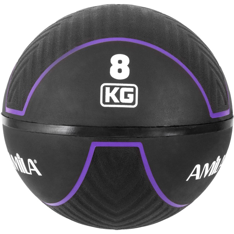 Μπάλα AMILA Medicine Ball HQ Rubber 8Kg 90710