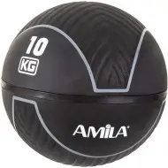 Μπάλα AMILA Medicine Ball HQ Rubber 10Kg 90711 Μπάλα AMILA Medicine Ball HQ Rubber 10Kg 90711