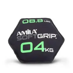 Amila 90752 Δίσκος Βαρίδιο Soft Grip 4Kg