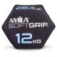 Amila 90756 Δίσκος Βαρίδιο Soft Grip 12Kg