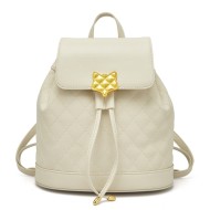 Δερμάτινo Γυναικείo Σακίδιο Πλάτης SUPER ΠΡΟΣΦΟΡΑ Foxer 9135056F άσπρο