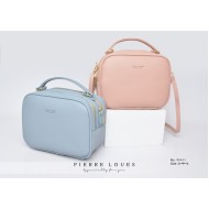 Γυναικεία Τσάντα Χιαστί/Χειρός Pierre Loues 914-11 γαλάζιο