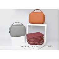 Γυναικεία Τσάντα Χιαστί/Χειρός Pierre Loues 914-11 καφέ