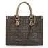 Δερμάτινη Γυναικεία Τσάντα PVC Shopper ‘Ωμου Foxer 9140098F καφέ