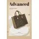 Δερμάτινη Γυναικεία Τσάντα PVC Shopper ‘Ωμου Foxer 9140098F καφέ