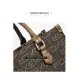 Δερμάτινη Γυναικεία Τσάντα PVC Shopper ‘Ωμου Foxer 9140098F καφέ