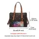 Δερμάτινη Γυναικεία Τσάντα PVC Shopper  Ωμου Foxer 9158V005F καφέ
