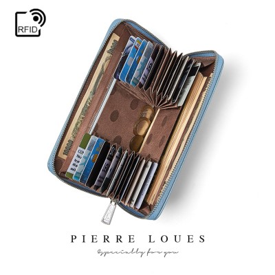 Γυναικείο πορτοφόλι Pierre Loues 928-4 μαύρο Γυναικείο πορτοφόλι Pierre Loues 928-4 μαύρο