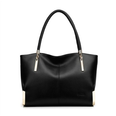 Δερμάτινη Γυναικεία Τσάντα Shopper  Ωμου Foxer 938032F μαύρο Δερμάτινη Γυναικεία Τσάντα Shopper  Ωμου Foxer 938032F μαύρο
