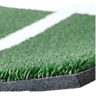 Amilla Λαστιχένιο Πάτωμα BeGREEN Astro Πλακάκι 98x98cm 20mm Πράσινο 94476