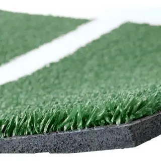 Amilla Λαστιχένιο Πάτωμα BeGREEN Astro Πλακάκι 98x98cm 20mm Πράσινο 94476