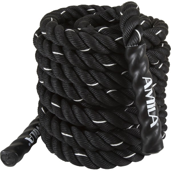 Σχοινί Προπόνησης Crossfit AMILA Battle Rope NS 9m 95113