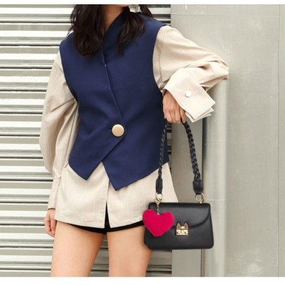 Δερμάτινη Γυναικεία Τσάντα Χιαστί Foxer  954111F μαύρο